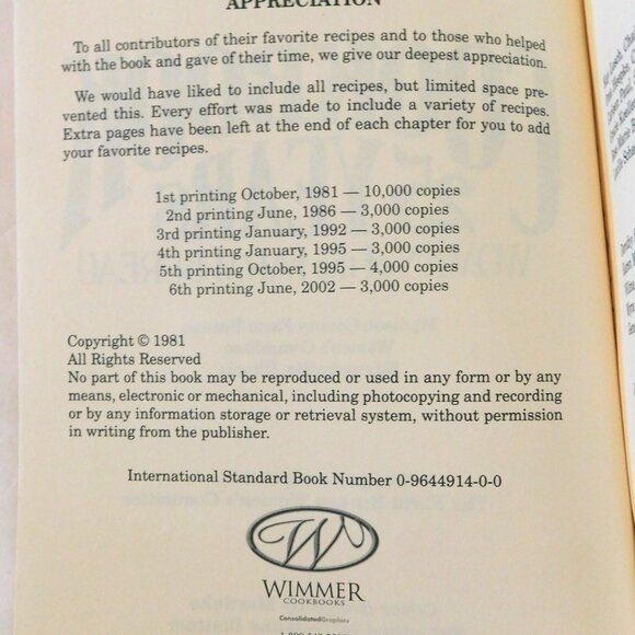 Cookbook 25 Years Women of Farm Bureau 2002 Country Cooking Illinois Trade PB - Picture 5 of 10